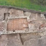Scoperta area termale di villa romana in Borgogna