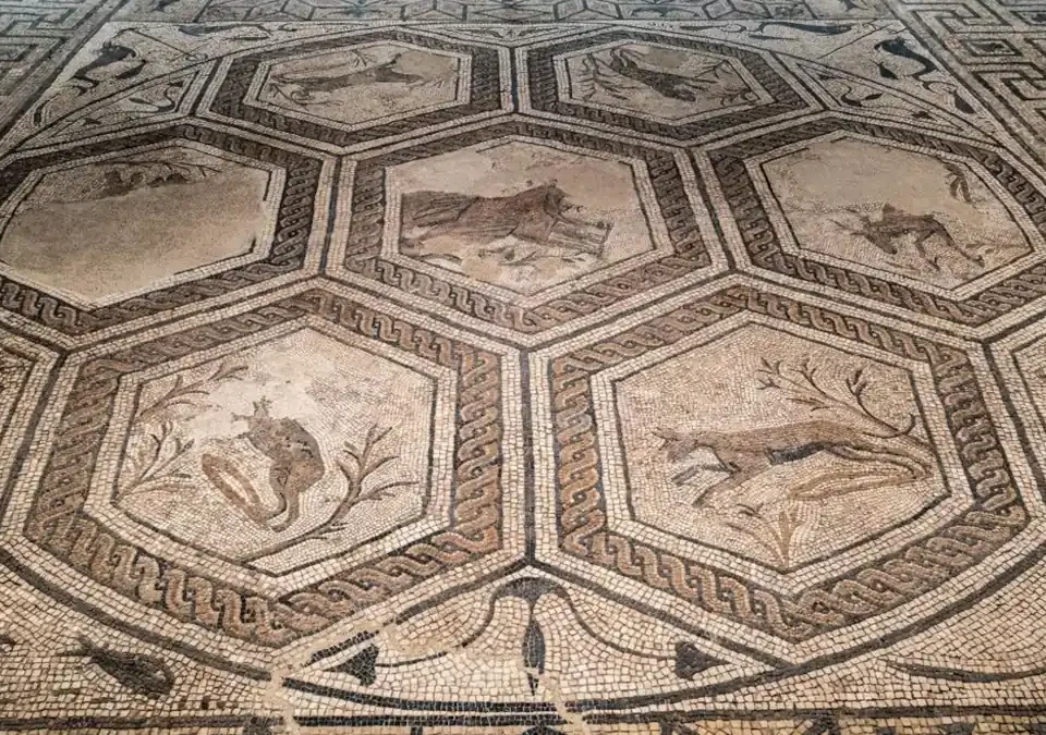 villa romana di Orfeo a Trento