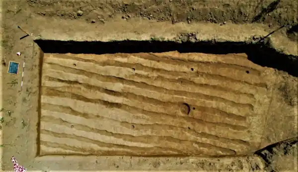 Tombe e resti di una villa romana rustica in Campania