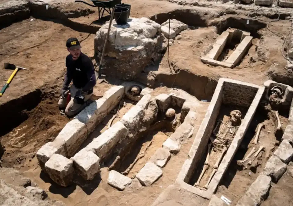 Beaumont - resti di abbazia benedettina