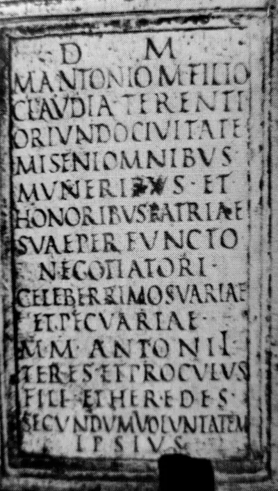 sistema onomastico romano