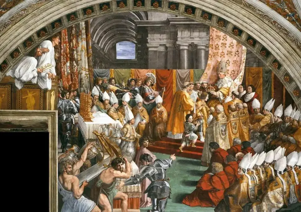 La cesura fra mondo romano e Medioevo