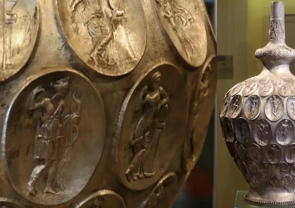 anfora argentea di Baratti