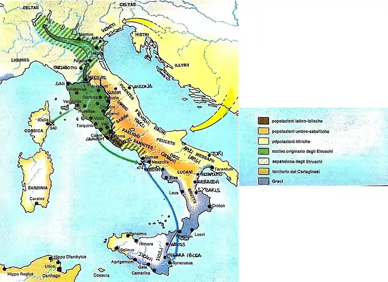 l'Italia preromana