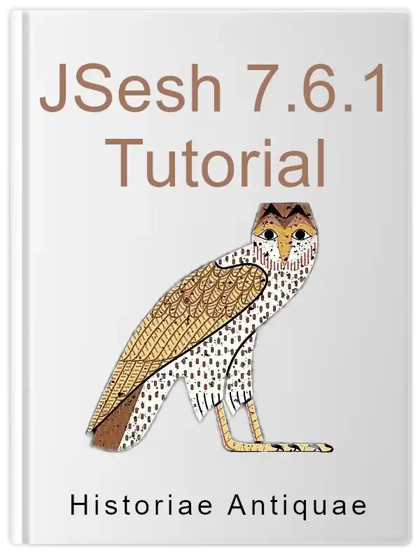 JSesh 7.6.1 tutorial