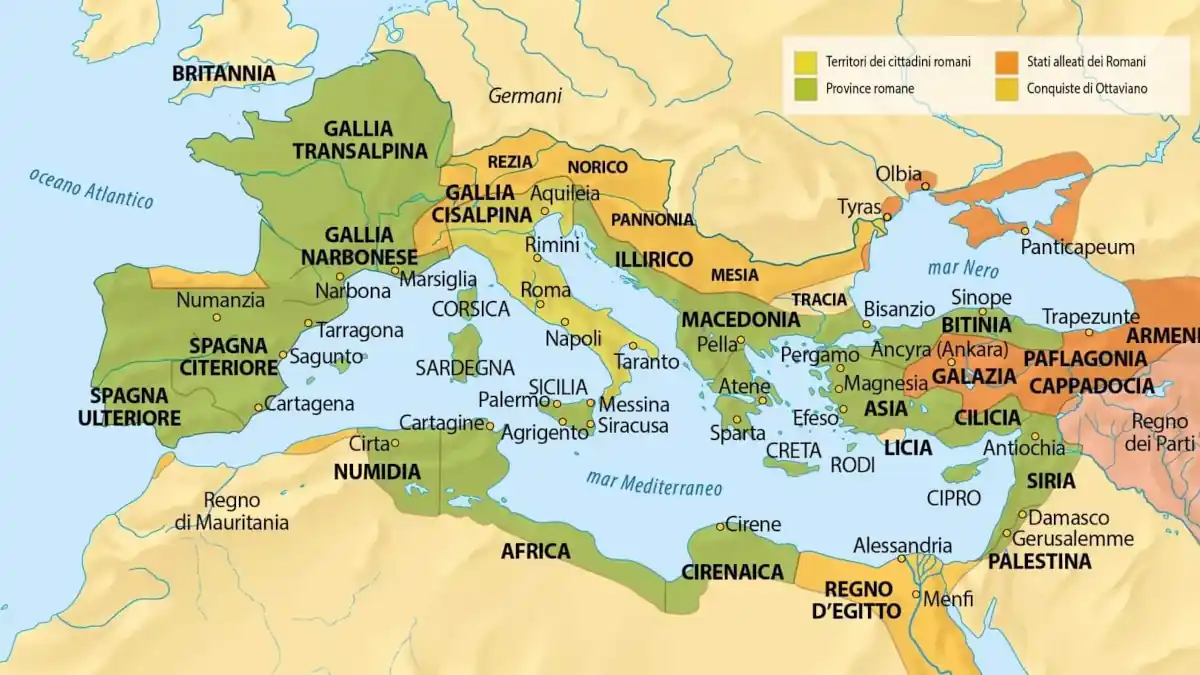 Storia romana: cronologia completa e riassunto semplice (date chiave)