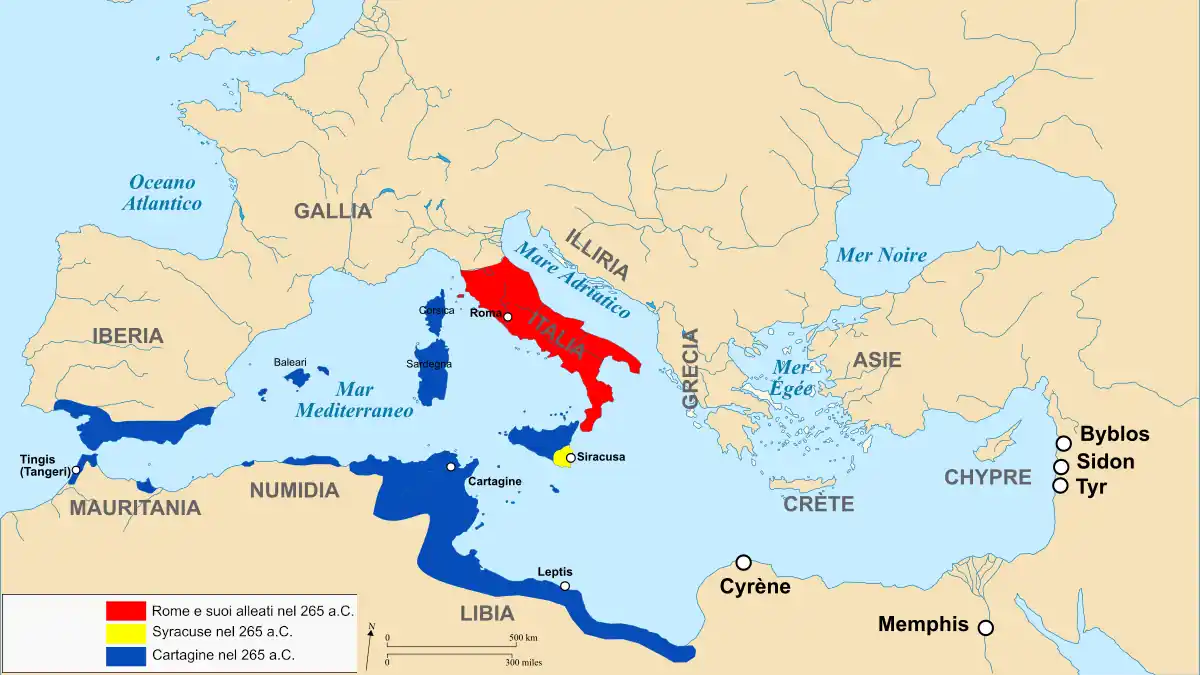 la prima guerra punica